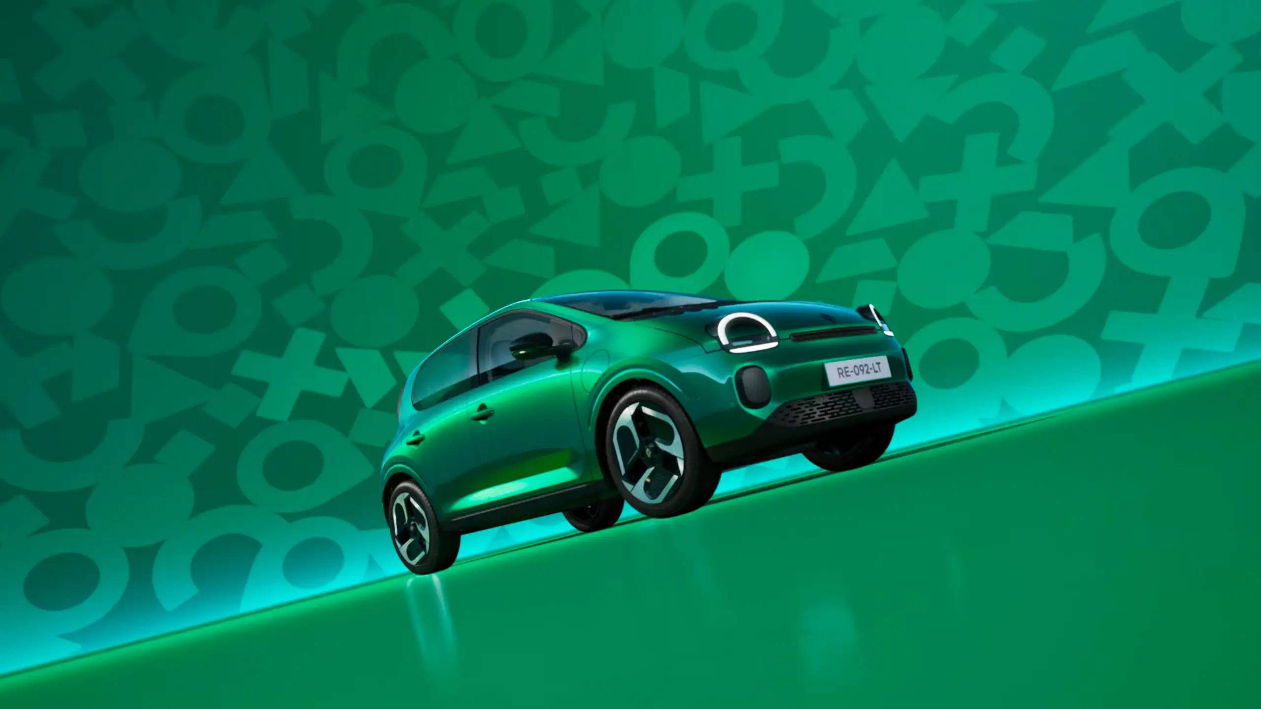 renault-union-motors-noul-twingo-electric-verde renault twingo masina electrica verde