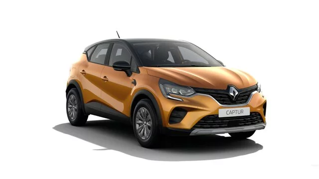 Renault Captur portocaliu