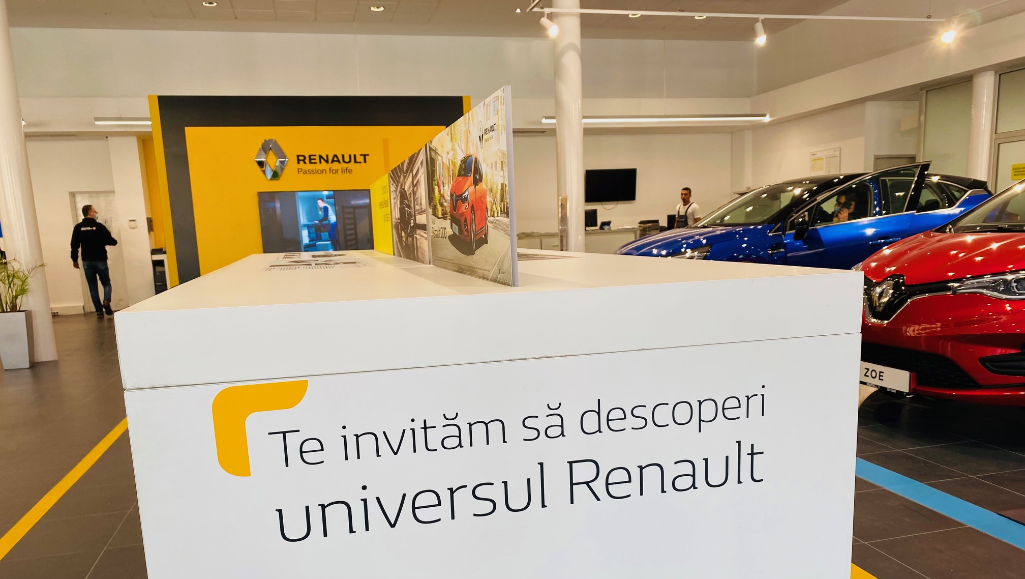 Showroom Renault Union Motors Bucuresti Receptie